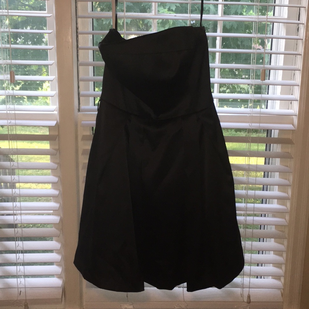 Black cocktail dress
